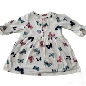 Baby girl butterfly top 12 months